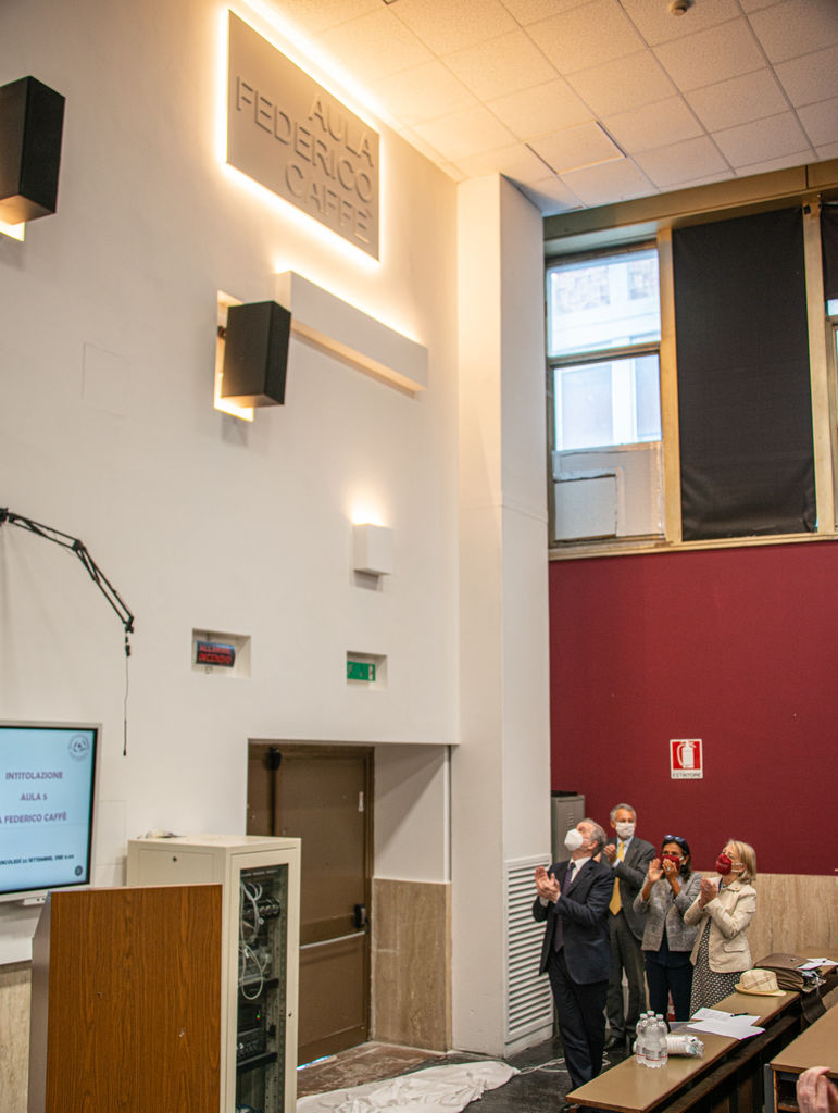 Svelamento della targa - foto di Augusto Frascatani