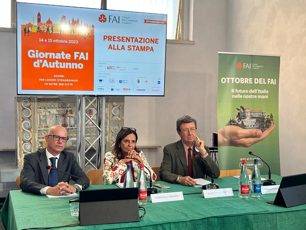 Conferenza stampa di presentazione delle Giornate FAI d'Autunno