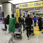 Arrivo degli studenti rifugiati a Fiumicino