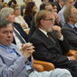 Giorgio Parisi, Roberto Antonelli e Giuseppe Ciccarone alla cerimonia