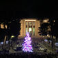 Albero di natale illuminato - Foto di Valentina Alvaro