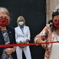 Rettrice e Direttrice generale al momento del taglio del nastro -Foto di Stefania Sepulcri