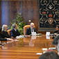 Foto di gruppo durante la presentazione del progetto