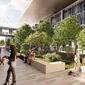 Rendering della nuova sede di Rome Technopole
