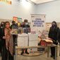 La rettrice Antonella Polimeni e degli studenti dell'associazione Sapienza in Movimento