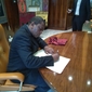 Delegazione della Universidade Eduardo Mondlane