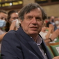 Giorgio Parisi in aula magna durante la cerimonia in suo onore per il Nobel