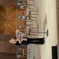 Rettrice sul proscenio dell'Aula magna