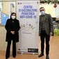 rettrice Antonella Polimeni e Fabrizio d'Alba 