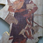 Frammento di lastra etrusca in terracotta