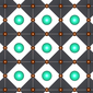 Struttura della perovskite di cesio-piombo-bromo
