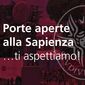 Porte aperte in Sapienza: ti aspettiamo