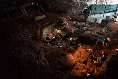 scavi Grotta Romanelli